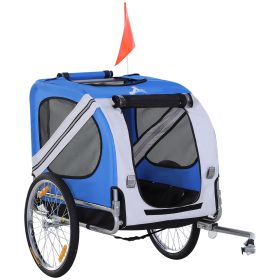 Bicycle Trailers, Pet Carts, Bicycle Carts, Cargo Transport Accessories (Color: Blue)